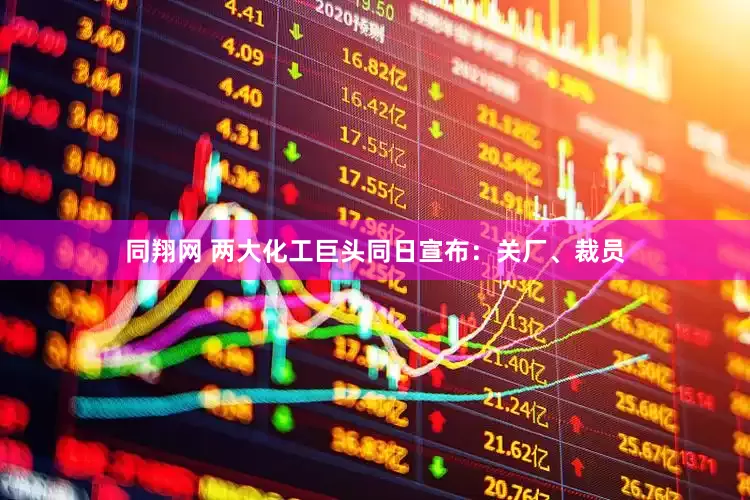 同翔网 两大化工巨头同日宣布：关厂、裁员