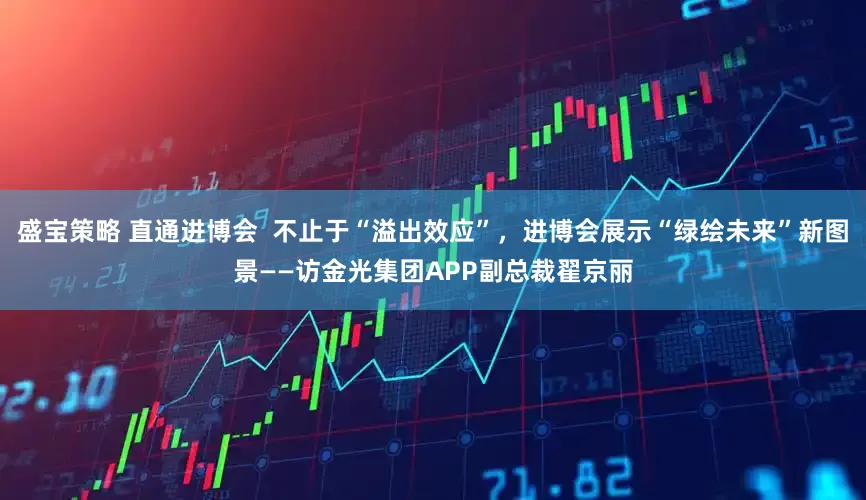 盛宝策略 直通进博会  不止于“溢出效应”，进博会展示“绿绘未来”新图景——访金光集团APP副总裁翟京丽