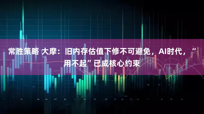 常胜策略 大摩：旧内存估值下修不可避免，AI时代，“用不起”已成核心约束